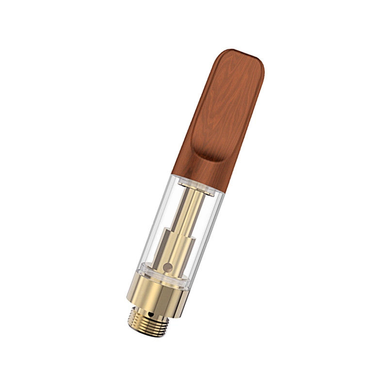 Intake Oil Hole 2.0mm*4 Disposable CBD Cartridge Wood Tip Cartridge 1.6ohm