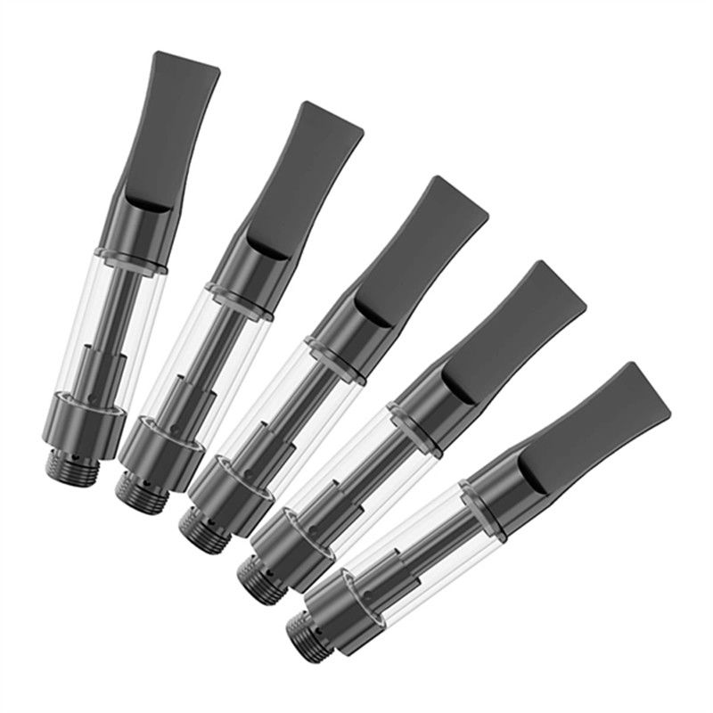 1000mg Black Delta 8 Delta 9 HHC Live Resin Distillate Cart With Flat Tip