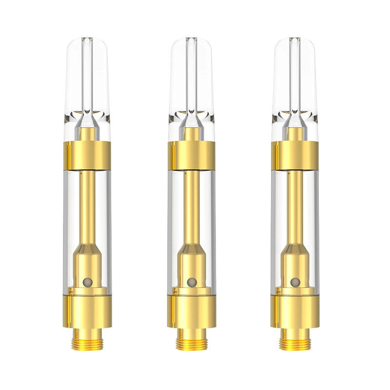 Wholesale 0.5mL 0.8mL 1.0mL 510 refillable Distillate Delta 8 9 THC Cartridge Factory Directly With LOGO