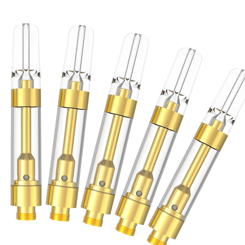 Wholesale 0.5mL 0.8mL 1.0mL 510 refillable Distillate Delta 8 9 THC Cartridge Factory Directly With LOGO