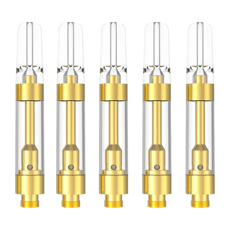 Wholesale 0.5mL 0.8mL 1.0mL 510 refillable Distillate Delta 8 9 THC Cartridge Factory Directly With LOGO