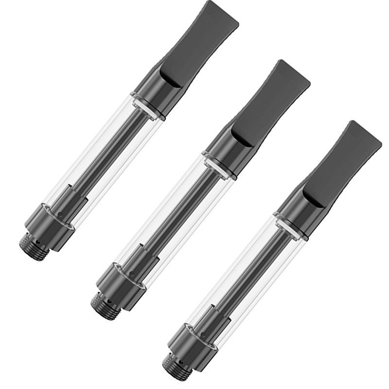 Empty 1.0mL Black Delta 8 Delta 9 D8 D9 THC Live Resin Cartridge