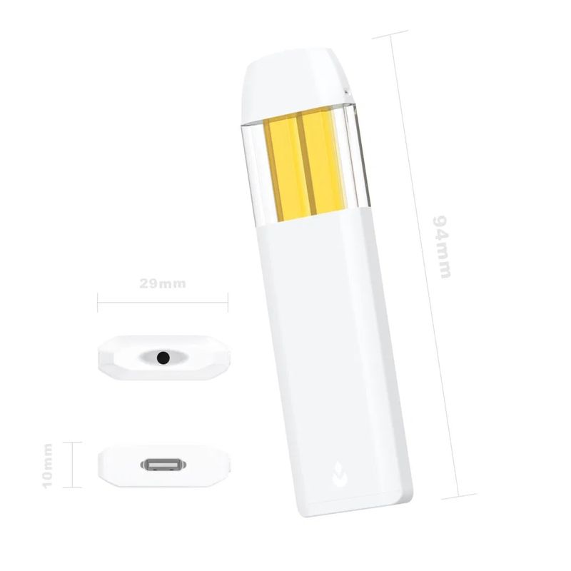Wholesale 2000mg HHC Isolate Dual Flavor Delta 8 Disposable Vape In Bulk With Leak Proof