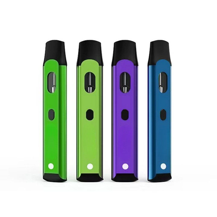 Customized 2.0ml Refillable D8 Live Resin HHC Delta 8 Vape Pens Factory Directly