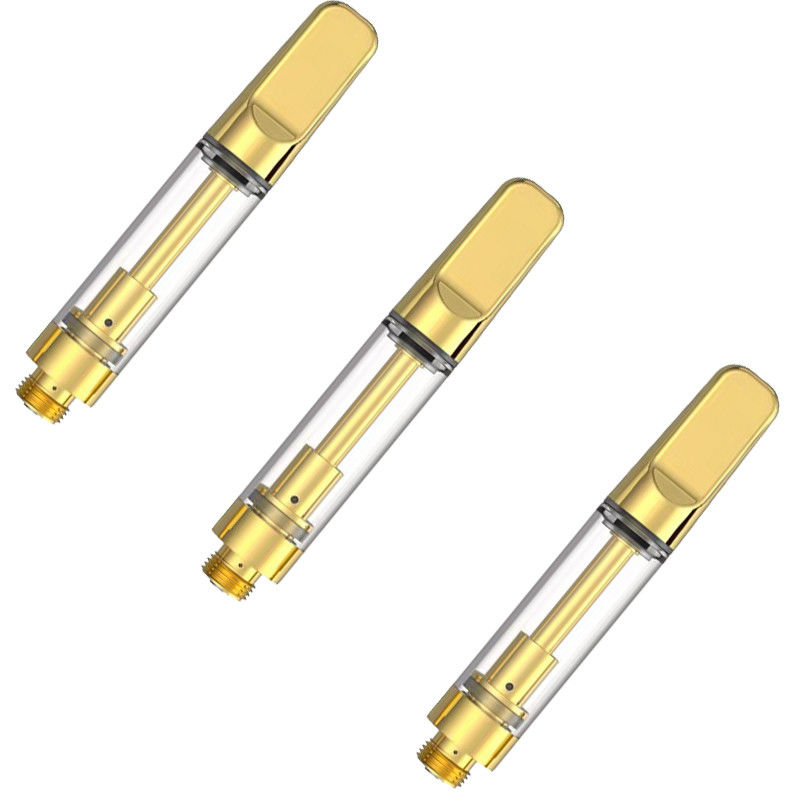 Wholesale 500mg 1000mg 510 Gold Disposable Thco Delta 9 THC Vape Cartridge With Customized Logo