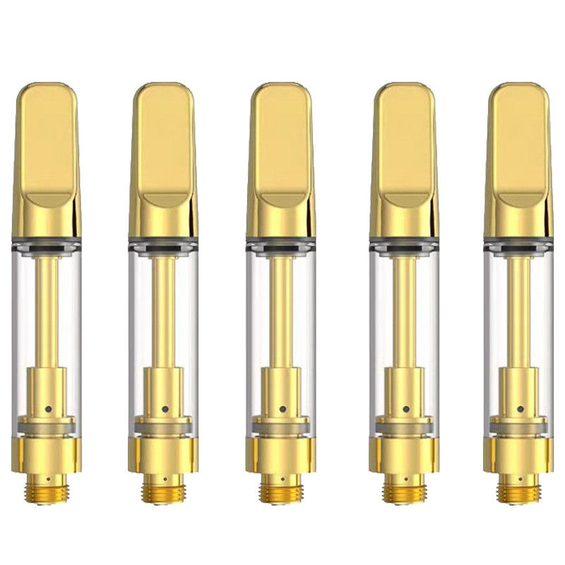 Wholesale 500mg 1000mg 510 Gold Disposable Thco Delta 9 THC Vape Cartridge With Customized Logo